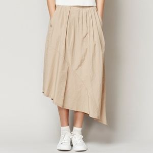 Mijeong Park Asymmetrical Skirt Beige XS